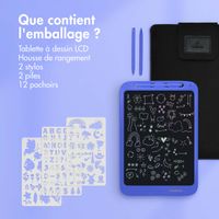 imoshion Tablette de dessin LCD pour enfants - Avec écran couleur et 2 stylos - Cobalt Blue