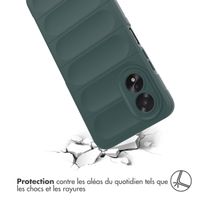 imoshion Coque arrière EasyGrip Oppo A18 / Oppo A38 - Vert foncé