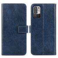 imoshion Étui de téléphone portefeuille Luxe Xiaomi Redmi Note 10 (5G) - Bleu foncé