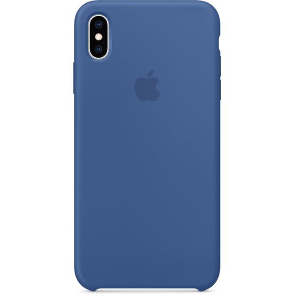 Apple Coque en silicone iPhone Xs Max - Delft Blue