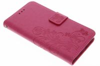 Etui de téléphone Fleurs de Trèfle Huawei P8 Lite - Rose