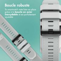 imoshion Bracelet QuickFit® en silicone  - Connexion Garmin 22 mm - Gris