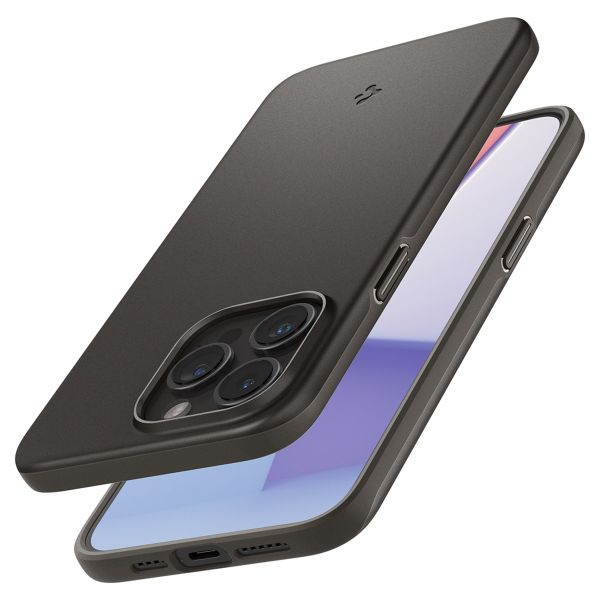 Spigen Coque Thin Fit Apple iPhone 15 Pro - Gunmetal