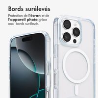 imoshion Coque MagSafe avec cordon amovible Apple iPhone 16 Pro - Transparent