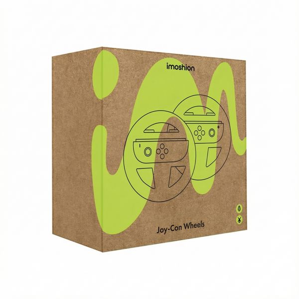 imoshion Volants Joy-Con Nintendo Switch 2 – Set de 2 – Bleu / Rouge