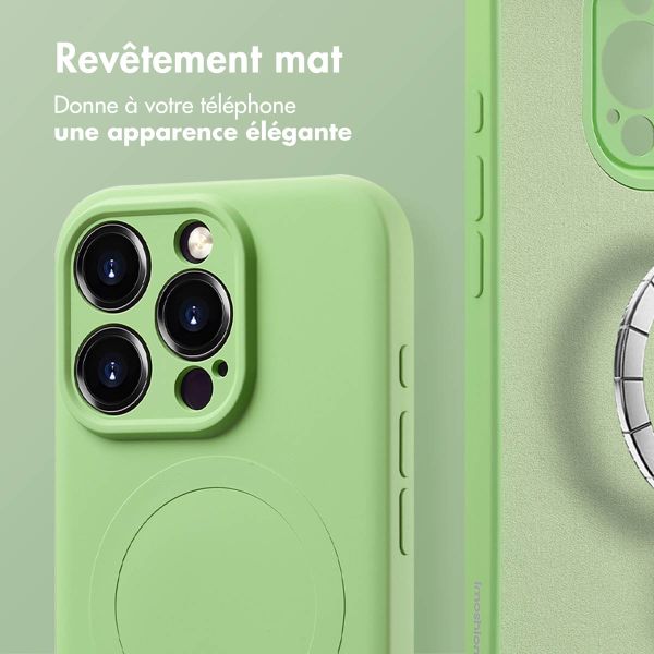 imoshion Coque Couleur avec MagSafe Apple iPhone 16 Pro Max - Vert