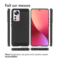 imoshion Coque Brushed Xiaomi 12 Pro - Noir