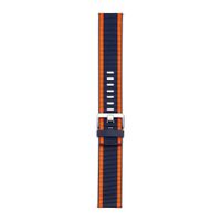 Fitbit Bracelet Woven Fitbit Versa / Versa 2 / Versa Lite - Taille L - Navy / Orange
