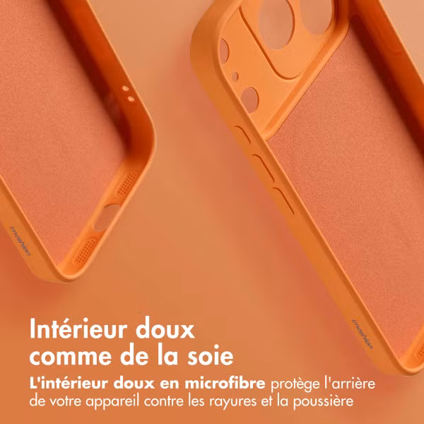 imoshion Coque Couleur avec MagSafe Apple iPhone 17 Pro - Neon Orange