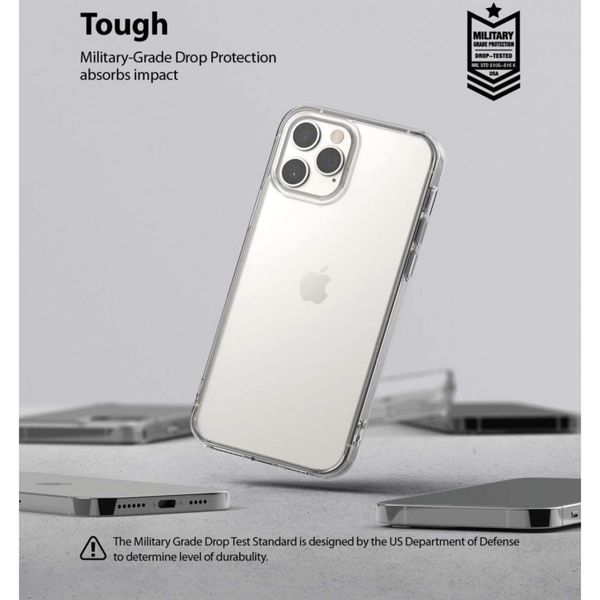 Ringke Coque Fusion iPhone 12 Pro Max - Transparent