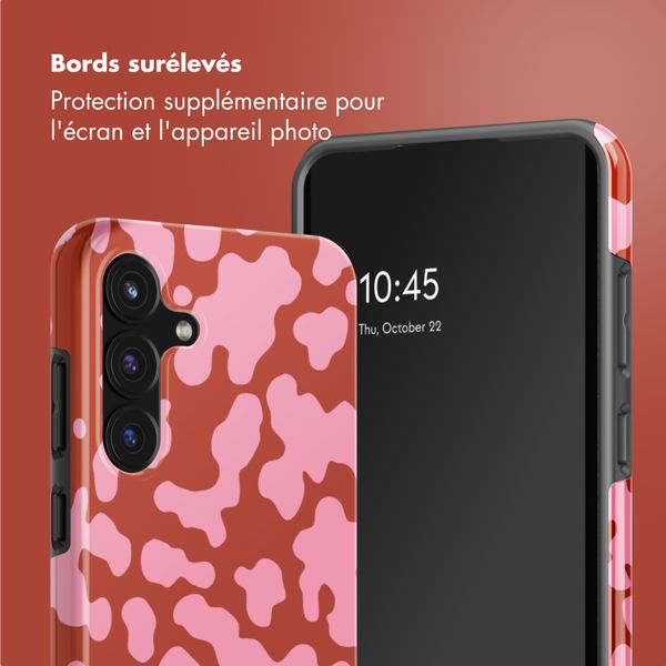 Selencia Coque arrière Vivid Samsung Galaxy S25 FE - Moo’d Blush Pink