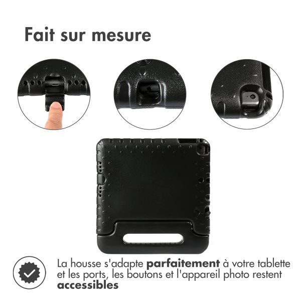 imoshion Coque kidsproof avec poignée iPad 6 (2018) 9.7 pouces / iPad 5 (2017) 9.7 pouces - Noir