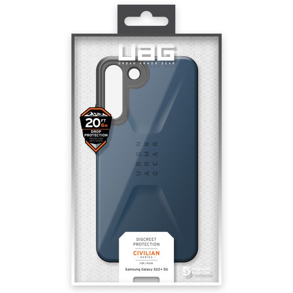 UAG Coque Civilian Samsung Galaxy S22 Plus - Mallard