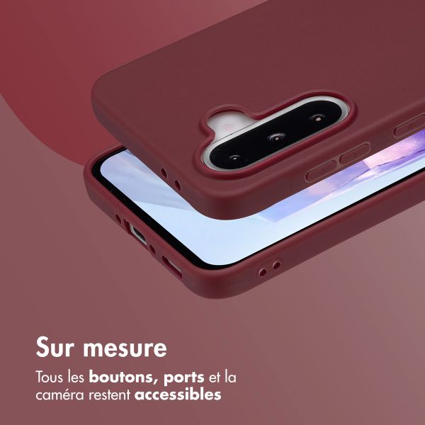 imoshion Coque Couleur Samsung Galaxy A36 / A56 - Wine Red
