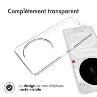 Accezz Coque Clear Nothing Phone (3a) Pro - Transparent