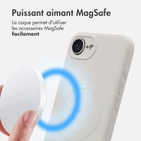 imoshion Coque Couleur avec MagSafe Apple iPhone 16e - Beige