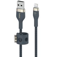 Belkin Câble Boost↑Charge™ USB-A vers Lightning en silicone tressé - 2 mètre - Bleu