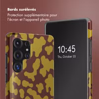 Selencia Coque arrière Vivid Samsung Galaxy S25 Ultra - Moo'd Olive Dust