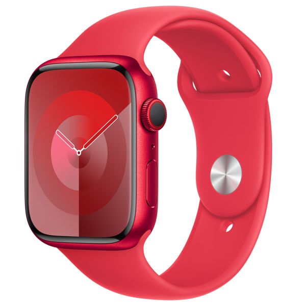 Apple Sport Band Apple Watch Series 1 á 10 / SE / Ultra (2) (44/45/46/49 mm) - Taille S/M - Red