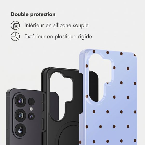 Selencia Coque arrière Vivid pour Samsung Galaxy S26 Ultra - Happy Dots ...