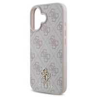 Guess Coque 4G Metal Logo MagSafe Apple iPhone 16 - Rose