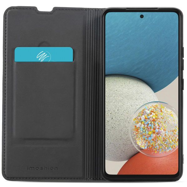 imoshion Étui de téléphone Slim Folio Samsung Galaxy A53 - Bleu foncé