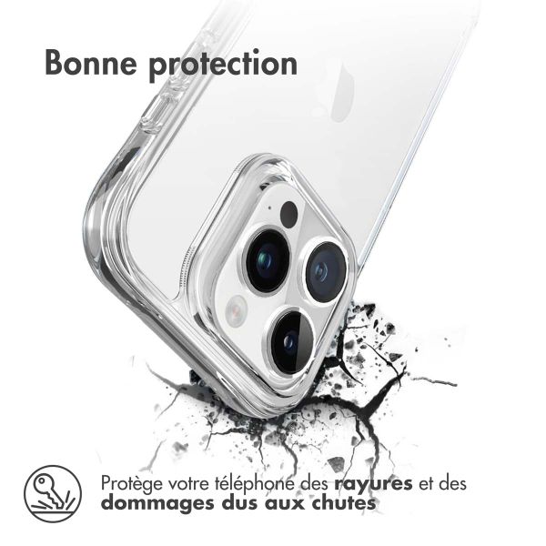 imoshion Coque Rugged Air Apple iPhone 15 Pro Max - Transparent