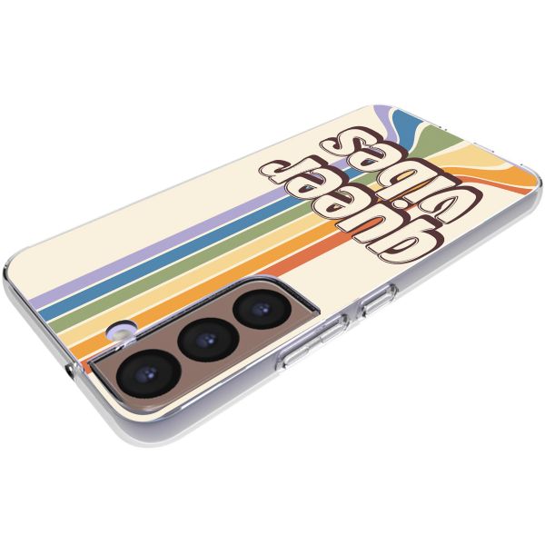 imoshion Coque Design Samsung Galaxy S22 - Rainbow Queer vibes