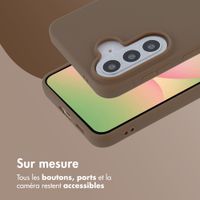 imoshion Coque Couleur Samsung Galaxy A57 (5G) - Marron