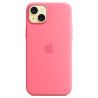 Apple Coque en silicone MagSafe iPhone 15 Plus - Rose