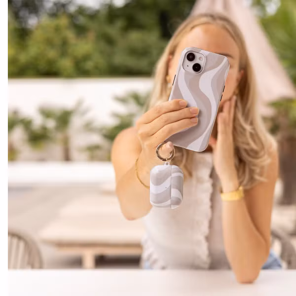 Selencia Coque arrière Vivid Samsung Galaxy A16 - Desert Waves Beige