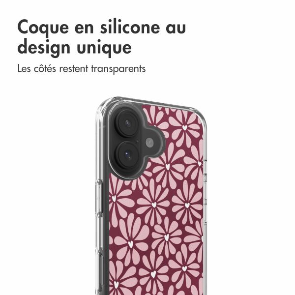 imoshion Coque Design Apple iPhone 17 - Bloom Love Blush