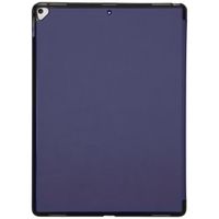 imoshion Coque tablette Trifold Apple iPad Pro 12.9 (2017) / Pro 12.9 (2015) - Bleu foncé
