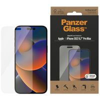 PanzerGlass Protection d'écran en verre trempé Anti-bactéries iPhone 14 Pro Max