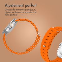 Accezz Bracelet Ocean Apple Watch Series 1 - 9 / SE (38/40/41 mm) | Series 10 / 11 (42 mm) - Orange