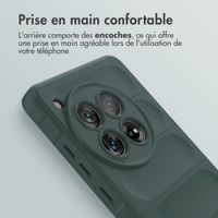 imoshion Coque arrière EasyGrip OnePlus 12 - Vert foncé