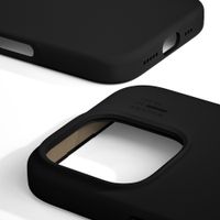 iDeal of Sweden Coque en silicone avec MagSafe Apple iPhone 16 Pro - Black