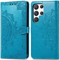 imoshion Etui de téléphone portefeuille Mandala Samsung Galaxy S23 Ultra - Turquoise