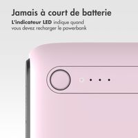 imoshion Batterie externe - 27.000 mAh - Quick Charge et Power Delivery - Rose