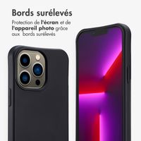 imoshion Coque arrière Color avec cordon amovible et MagSafe Apple iPhone 13 Pro - Noir