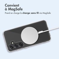 imoshion Coque arrière de protection avec MagSafe Samsung Galaxy S24 FE - Transparent