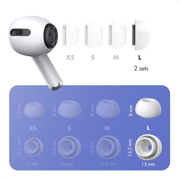 imoshion Embouts en Silicone 2-pack AirPods Pro 1 / 2 - L