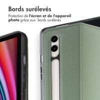 Accezz Coque tablette Classic Samsung Galaxy Tab S10 Plus / Tab S9 FE Plus / Tab S9 Plus - Vert