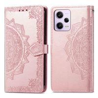 imoshion Etui de télephone Mandala Xiaomi Redmi Note 12 Pro Plus - Rose Doré