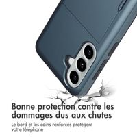 imoshion Coque arrière avec porte-cartes Samsung Galaxy A36 / A56 - Bleu foncé