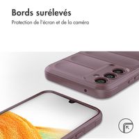 imoshion Coque arrière EasyGrip Samsung Galaxy A34 (5G) - Violet