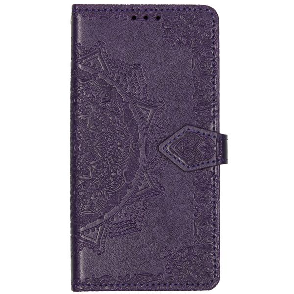 Etui de téléphone portefeuille Mandala Motorola Moto E6 Play