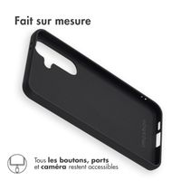 imoshion Coque Couleur Samsung Galaxy S24 FE - Noir