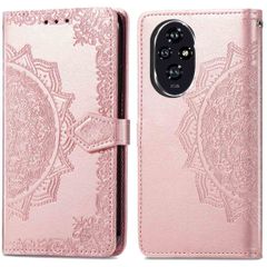 imoshion Etui de télephone Mandala Honor 200 - Rose Doré