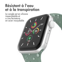 imoshion Bracelet en silicone⁺ Apple Watch Series 1 t/m 11 / SE / Ultra (44/45/46/49 mm) - Taille M/L - Pine